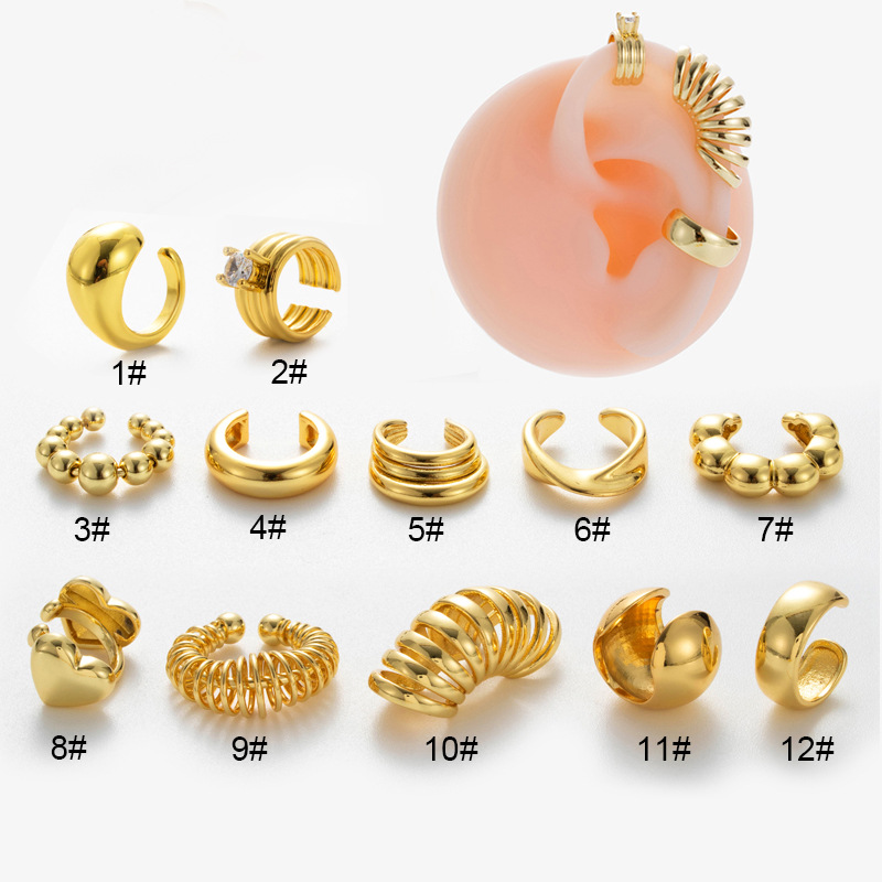 Fashionable Ear Cuff Without Piercing For Everyday Wear_voghion.com