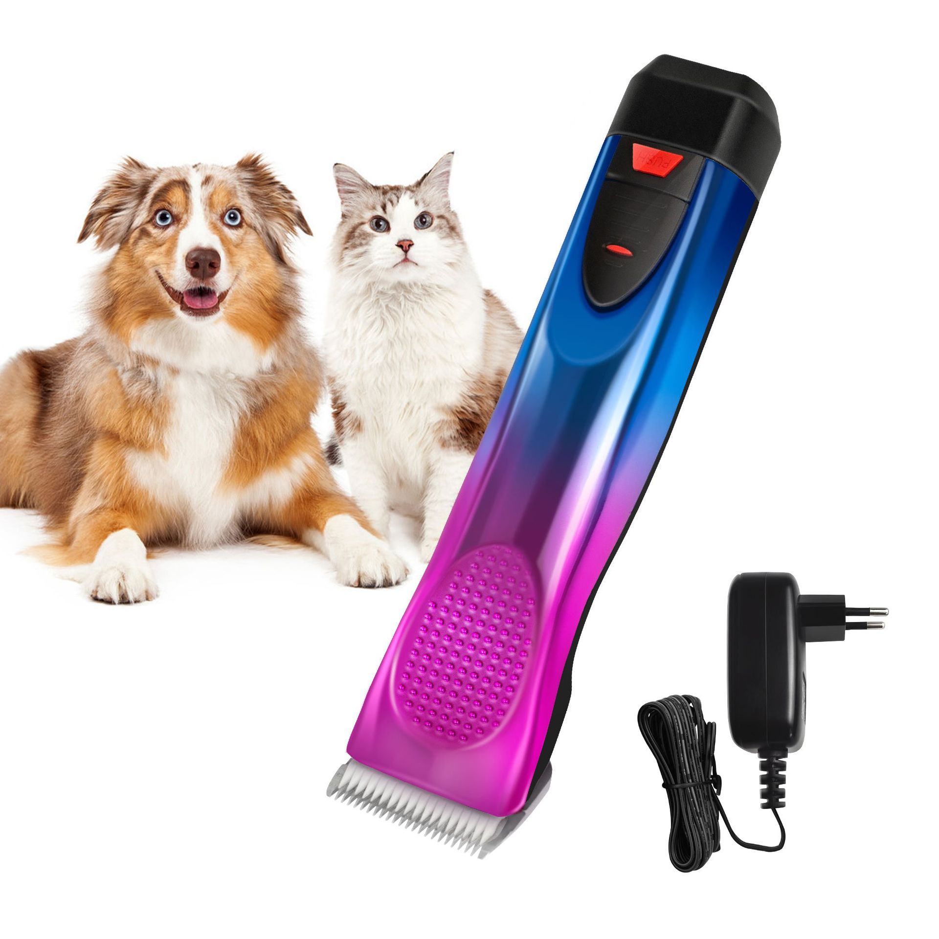 Máquina de Corte Eléctrica para Mascotas – Afeitado Profesional de Perros y Gatos