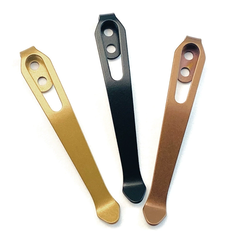 Детали для ножа «сделай сам», зажим для складного ножа, задний зажим из нержавеющей стали, карманный зажим, зажим для ножа, аксессуар для изготовления зажима для ножа