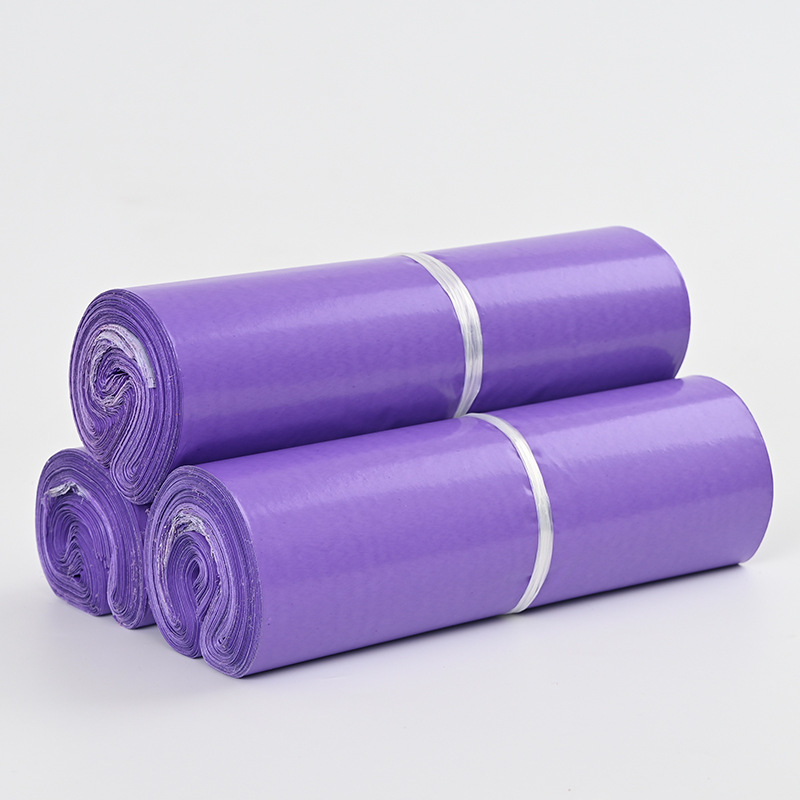 Color Express bolsa engrosada bolsa de embalaje expreso logística grande bolsa de embalaje negro impermeable bolsa de embalaje de plástico al por mayor