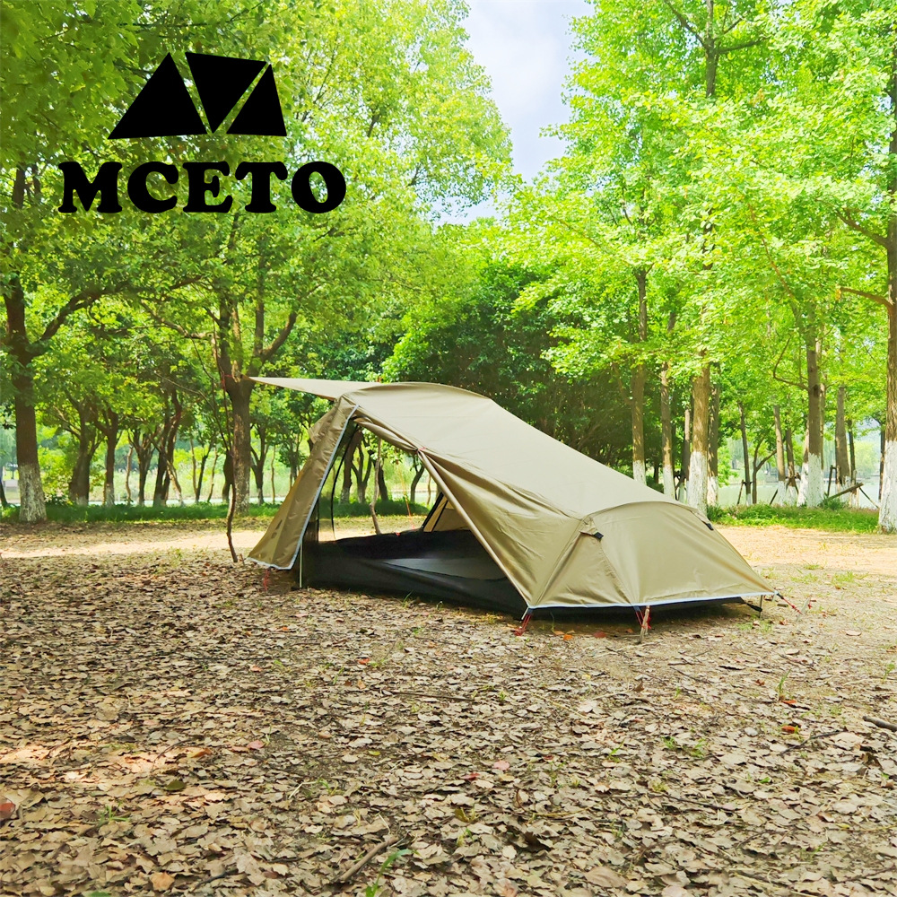 MCETO米拓 行山2二人户外超轻量化铝杆防暴雨水隧通道露野营帐篷