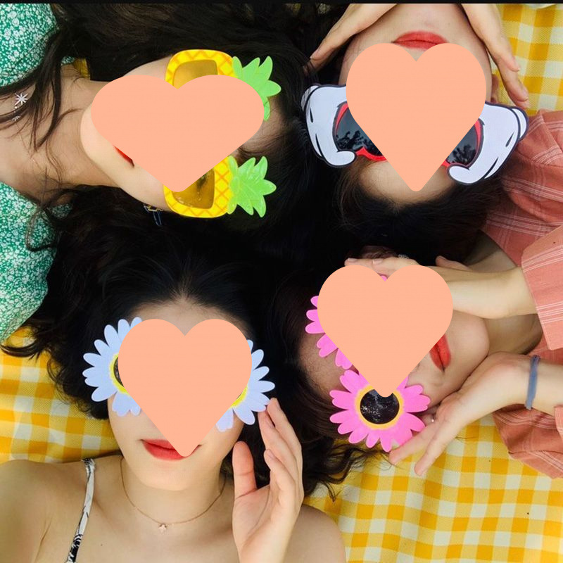 Divertido gafas de sol bodas damas de honor fotos accesorios de boda fiesta de cumpleaños gafas de escultura de arena gafas en línea gafas extrañas