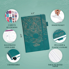 A5笔记本跨境本子Weekly & Monthly Planner Functional Notebook
