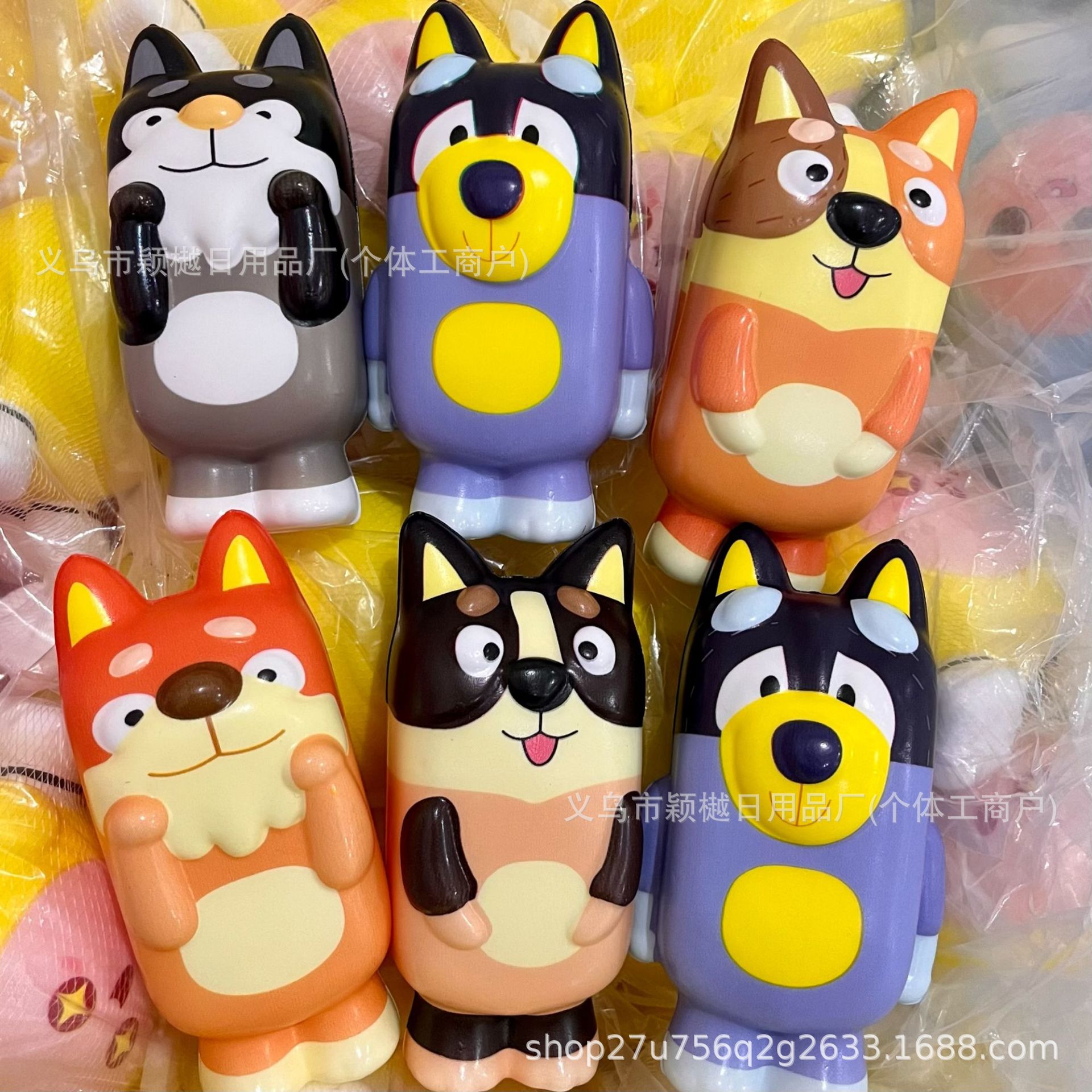 블루이【12CM】혼합머리