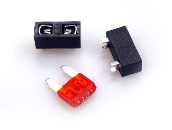 Печатная плата автомобильный держатель предохранителя вертикальная вставка основание печатная плата сварочная печатная плата прямой штекер небольшого размера