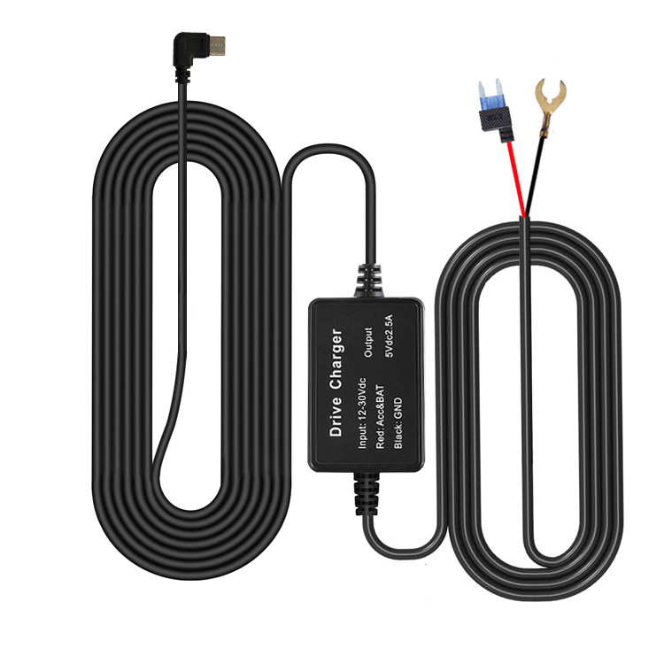 5V2A降压线行车记录仪导航仪电子狗12V转5V低压保护通电宝