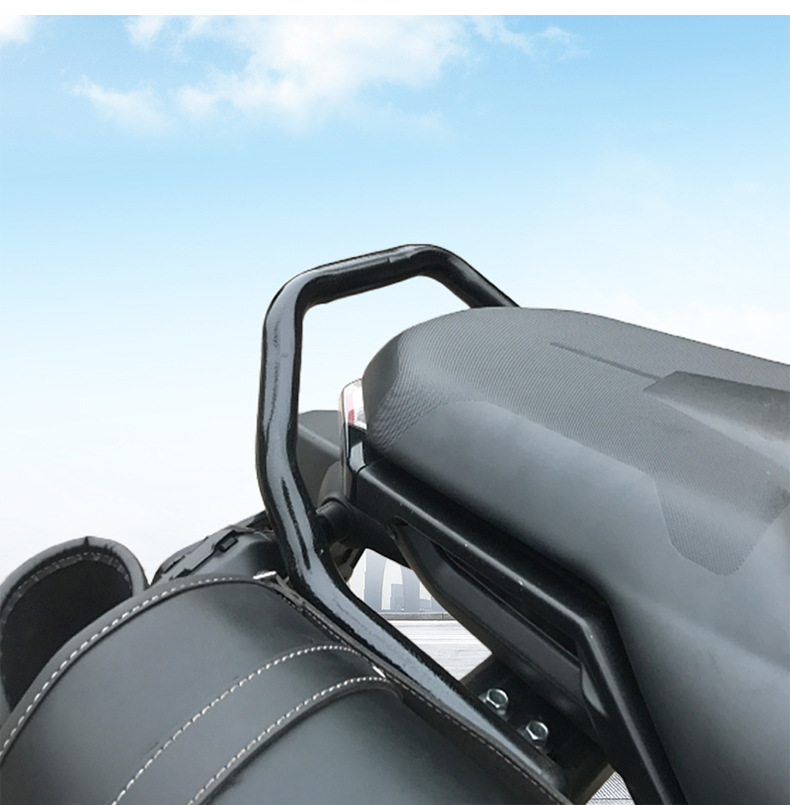 Suitable for Shengshi Qidian G1/G2 Rear Armrest Reinforced Rear Handle Rear Passenger Grip Rear Rack Motorcycle Modification