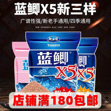 龙王恨鱼饵蓝鲫X5腥动力大鲫友野战蓝鲫钓鱼饵料野钓通杀鱼食官方