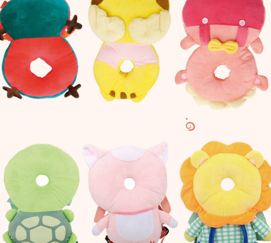 Transfronterizo Amazonas comercio exterior almohada de caída para niños almohada de protección de la cabeza para bebés almohada respirada almohada de protección de la cabeza