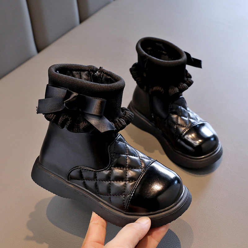 Modische Mädchenstiefel Für Herbst Und Winter Im Stil_voghion.com