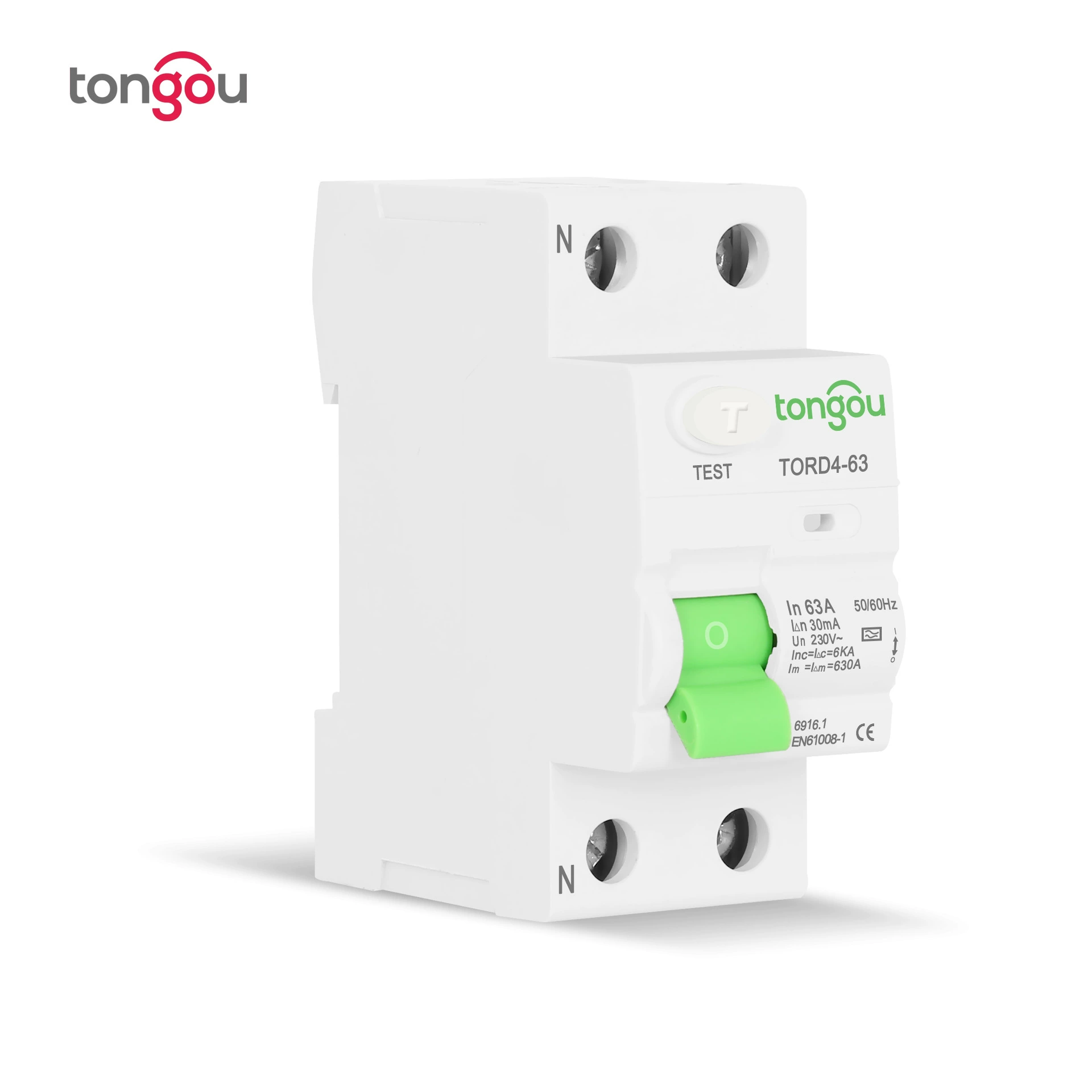 Type A leakage circuit breaker 4P63A leakage protection switch RCD remaining current mobile RCCB cross -border