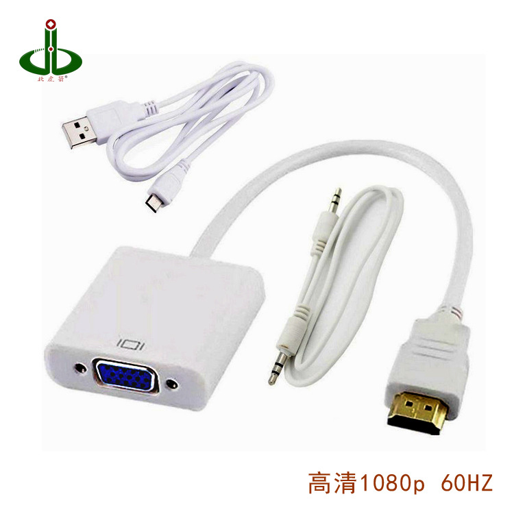 Mirco dvii miniHDMI a VGA HD adaptador de cable convertidor ordenador misma pantalla TV Monitor