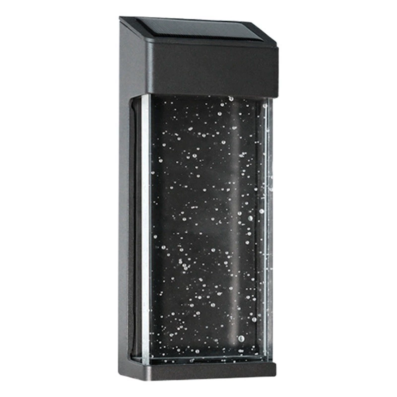 Солнечный двор на открытом воздухе Город электрическое освещение виллы внешняя атмосфера декоративная лампа садовая ландшафтная лампа хрустальная стеклянная настенная лампа