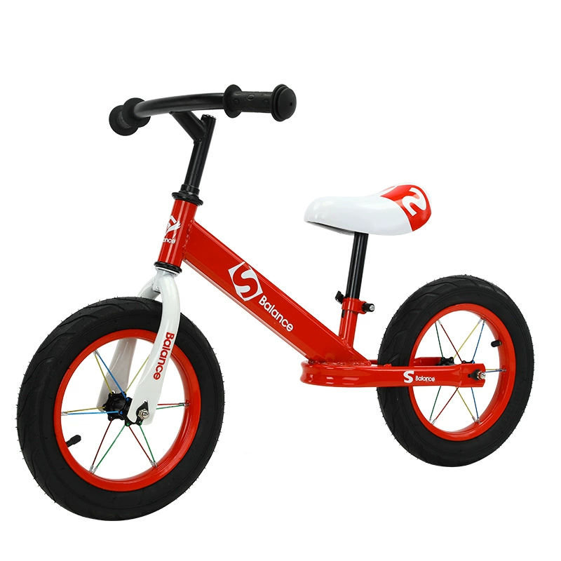 Children's balance bike pedalled for early age