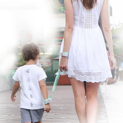 儿童防走失带牵引绳小孩防丢绳宝宝安全手环链溜娃神器婴儿牵引带