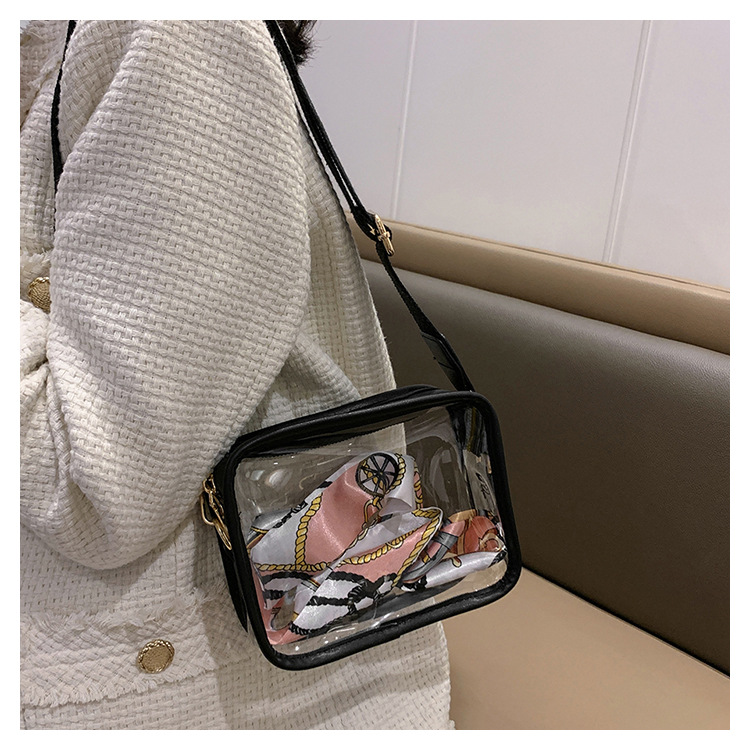 Title 12, Geniş Omuzlu PVC Çapraz Telefon Çantası – Telef...