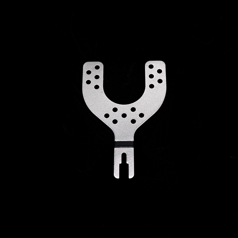 Tenedor de mandíbula dental, tenedor de metal semiajustable, conjunto de soporte de mandíbula ajustable, tenedor de plástico, arco de cara