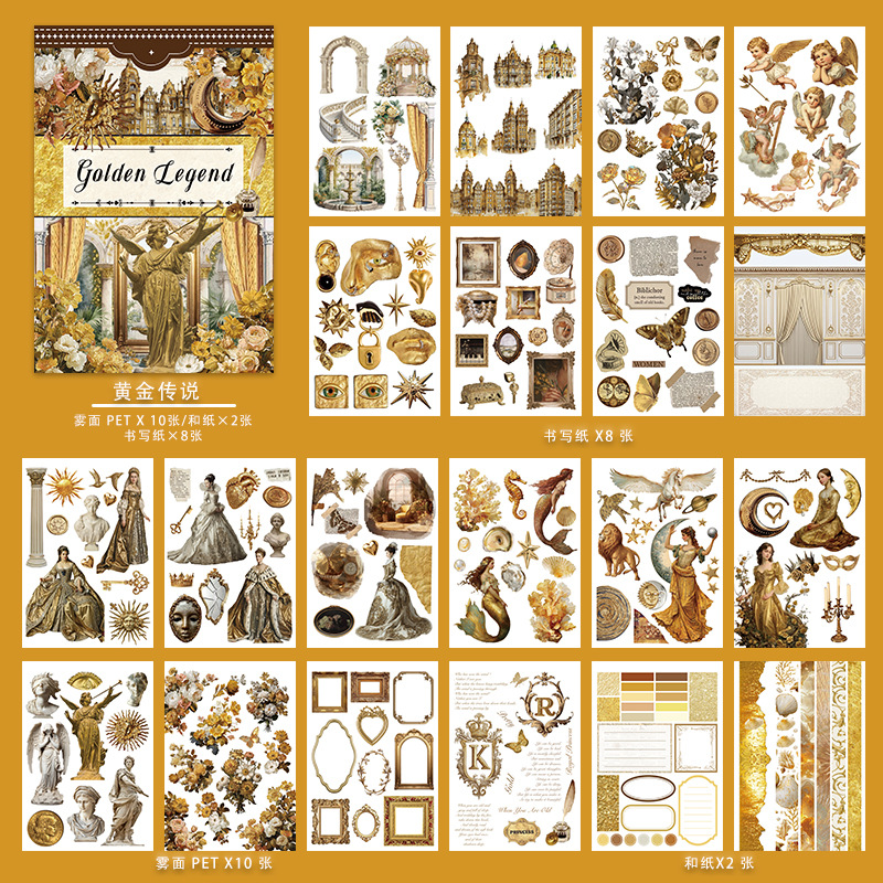 Pegatinas navideñas de dibujos animados, decoración para diario, personajes vintage para diario, materiales para diario festivo, personalización de libros troquelados.