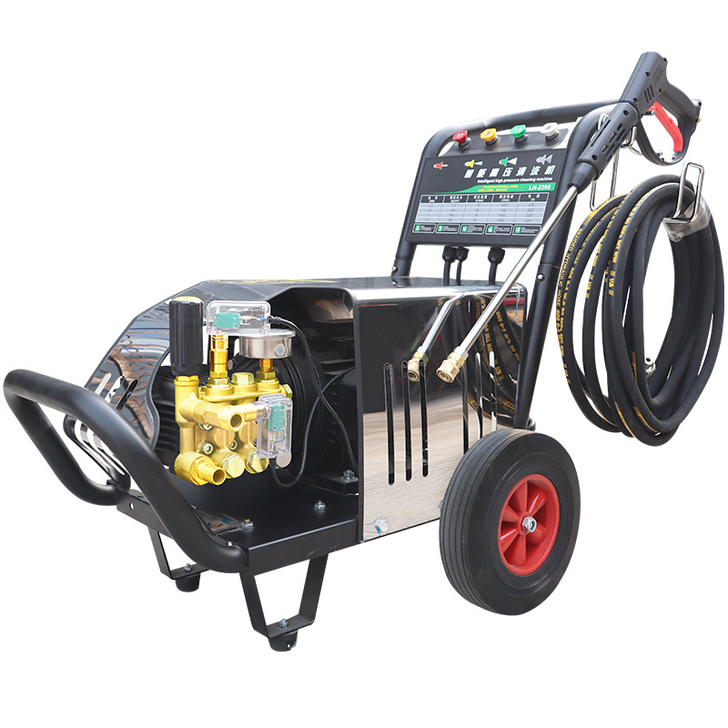 商用超高压清洗机洗车机220v380v工地便携式养殖场洗车店物业洗地