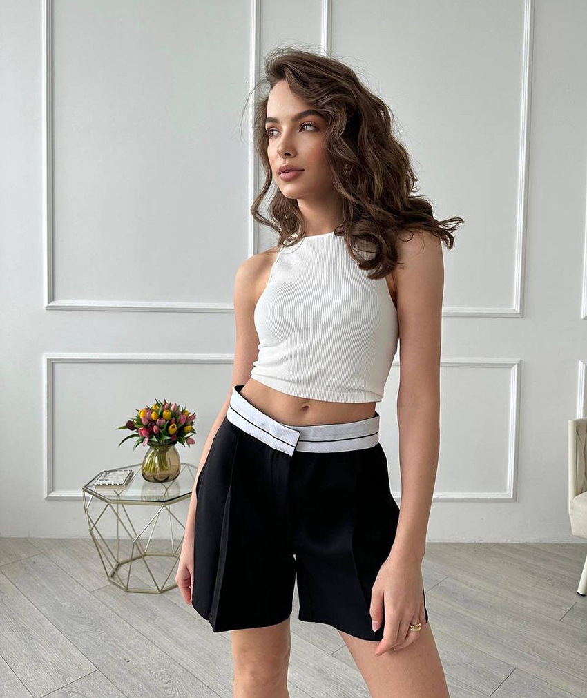 Femmes Du Quotidien Style Simple Style Classique Couleur Unie Shorts Shorts display picture 5