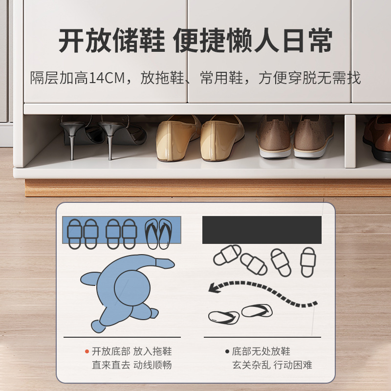 Internet celebridad gran capacidad zapato gabinete puerta casa entrada puerta exterior corredor almacenamiento económico pequeño apartamento nuevo Zapatero