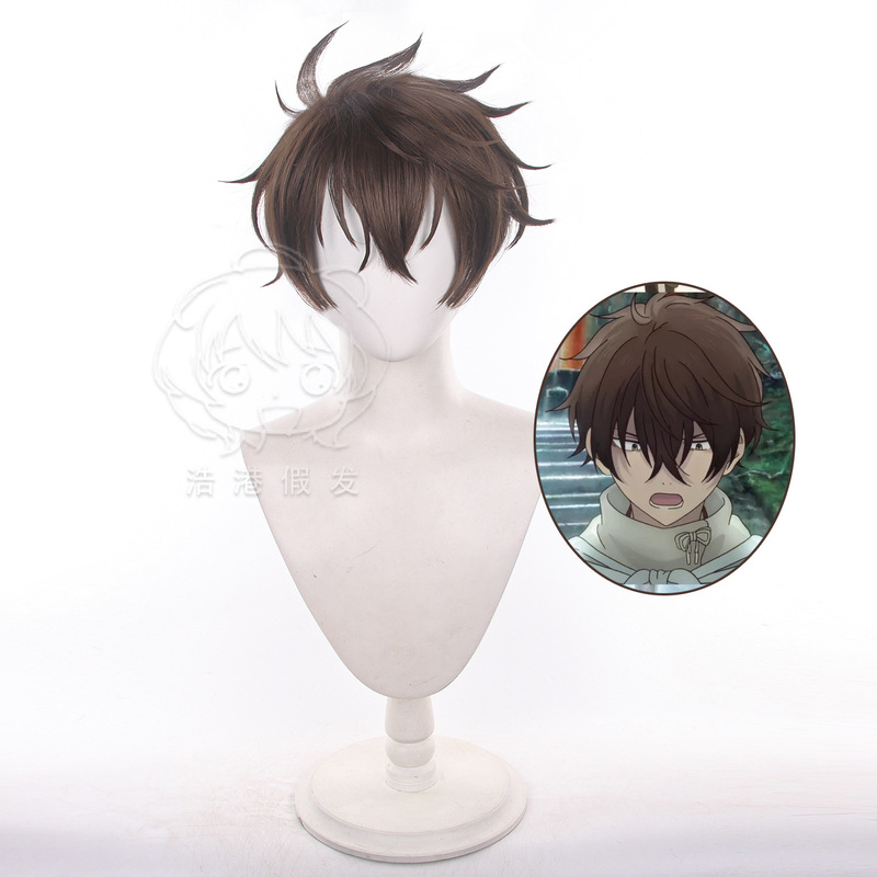 【Haogang】20Th Century Electrical Catalog Sakamoto Kibei Cosplay Wig, Fluffy Top, Brown Short Hair 【Haogang】20Th Century Electrical Catalog Sakamoto Kibei Cosplay Wig, Fluffy Top, Brown Short Hair
