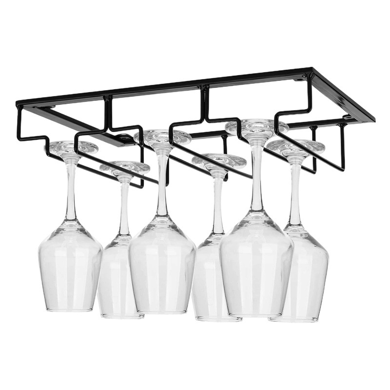 Creative Goblet Wine Rack, Red Wine Glass Holder, Hanging Rack for Home Use, Wine Cabinet, Wine Hanging Glass Holder