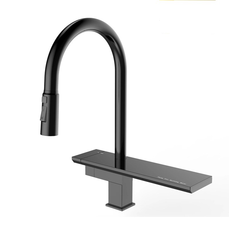 American-style sus304 stainless steel sink faucet, retractable and pull-out sink, single-hole kitchen faucet undefined