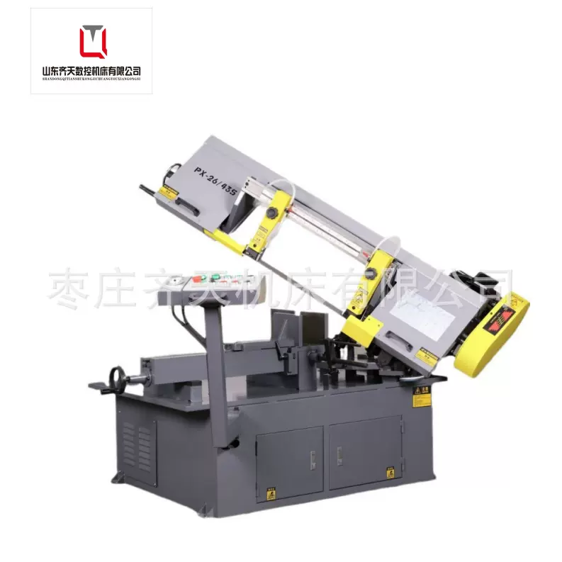 BS-1018TH用于切割金属带的液压半自动剪式锯床