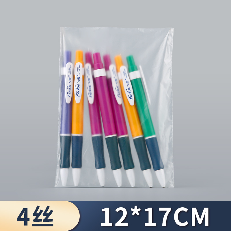 Bolsa de PE esmerilado, bolsa de polvo delgada, 4 filamentos, bolsa de película, bolsa de alimentos, bolsa de plástico de baja presión