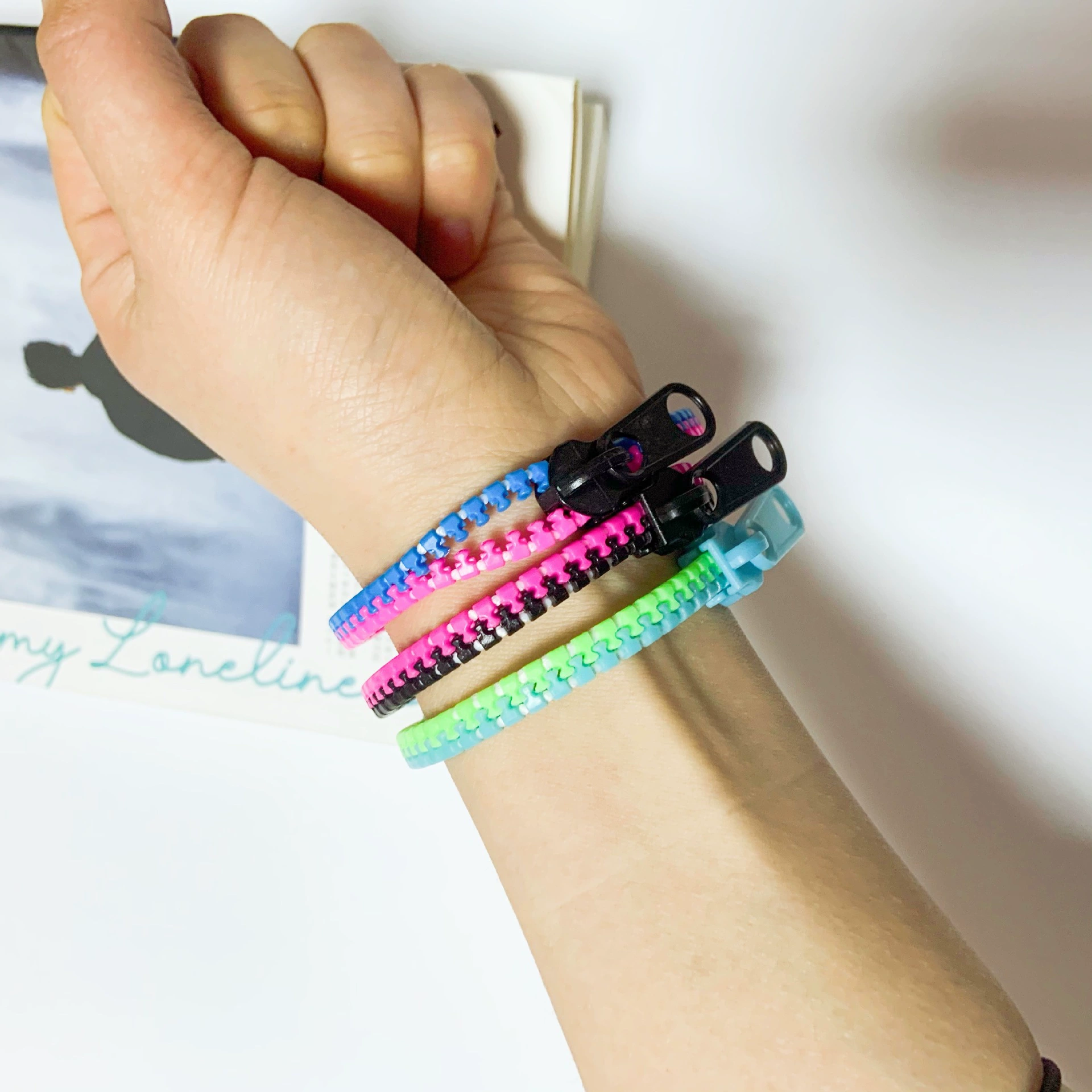 Новый браслет на молнии, трансграничный новый продукт, браслет, детский подарок, соответствующий предмет, персонализированное пасхальное яйцо