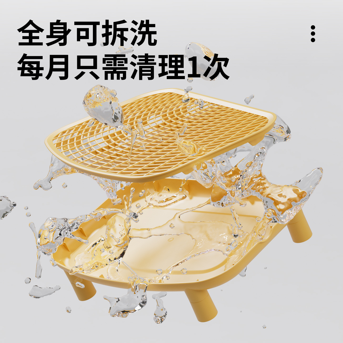 Alfombrilla de arena para gatos para evitar salpicaduras, alfombrilla para gatos, alfombrilla de control de arena para gatos de doble capa, plataforma de control de arena para inodoros para gatos, especial para caja de arena para gatos