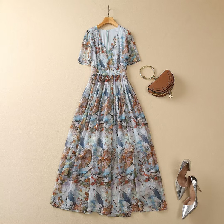 Summer fashionable elegant long skirt