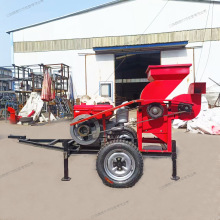 玉米脱粒机 家用型打棒子机 电柴两用 包谷撕皮脱粒一体机 850型