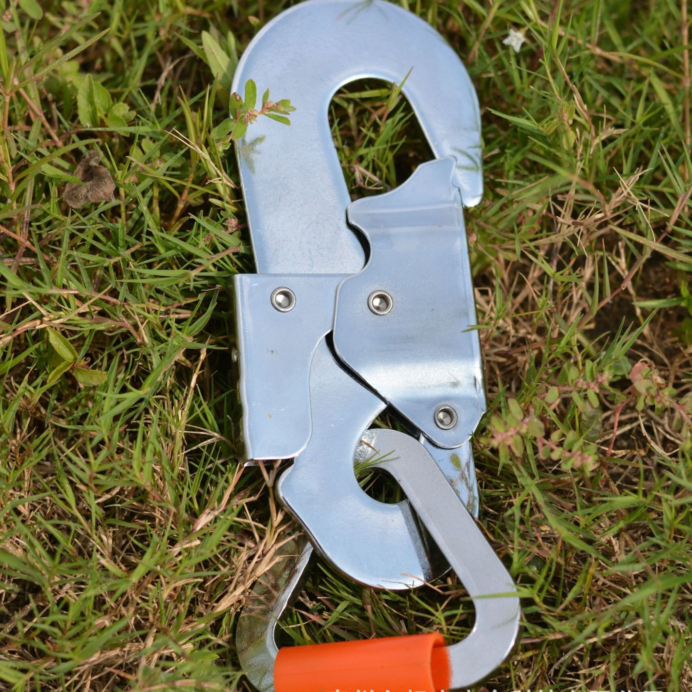 镀铬三角小钩电工高空作业安全扣户外运动小钣钩锁扣可加工批发