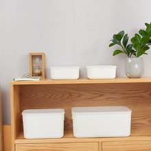 客厅杂物收纳箱零食桌面收纳盒塑料浴室卫生间厨房橱柜储物整理筐