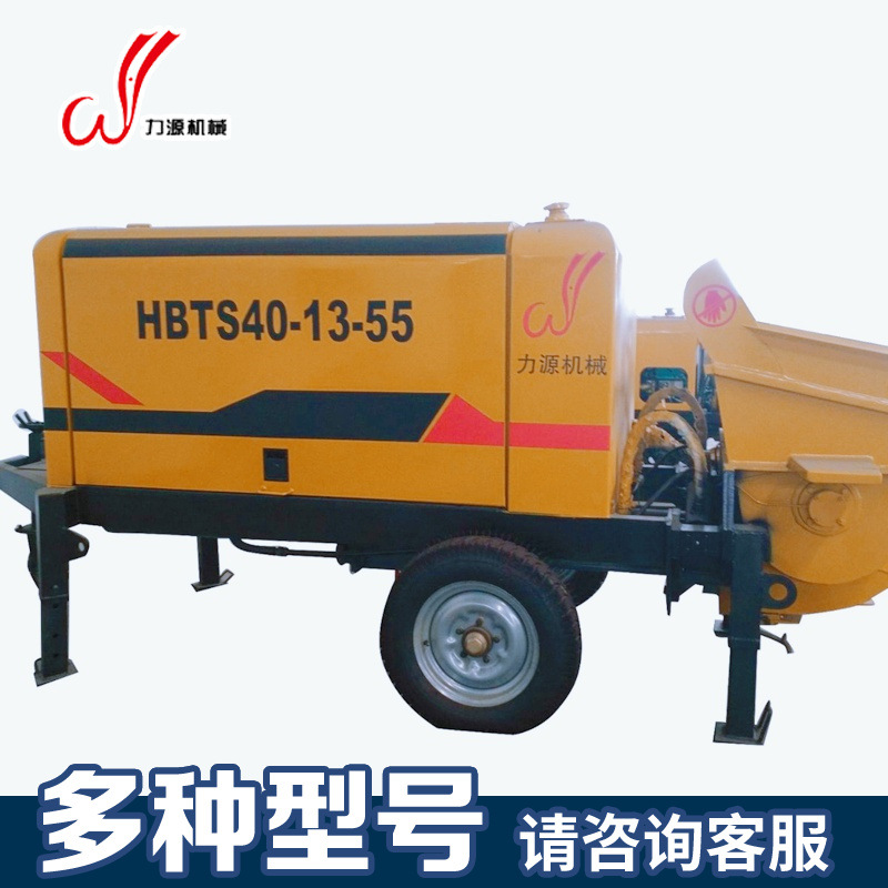 矿用柴油混凝土输送泵价格优惠机械混凝土泵厂家供应混凝土输送泵