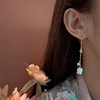 Retro earrings with tassels