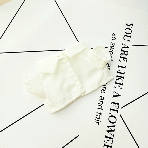 White lapel shirt