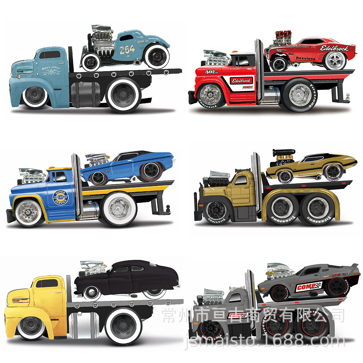 Meichi Figure 1:64 Muscle Transporter suit Muscle Static Small Scale Car Model Collection Ornaments Gift