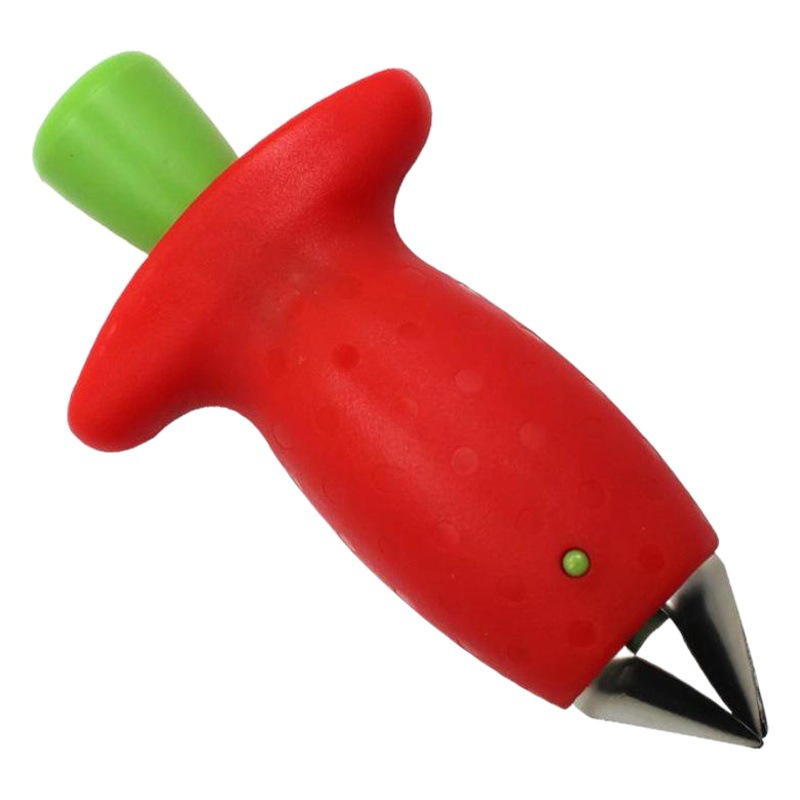 Remover de uñas de fresa de acero inoxidable multifuncional, removedor de Ojos de piña, removedor de uñas de frutas y verduras, artefacto de cocina
