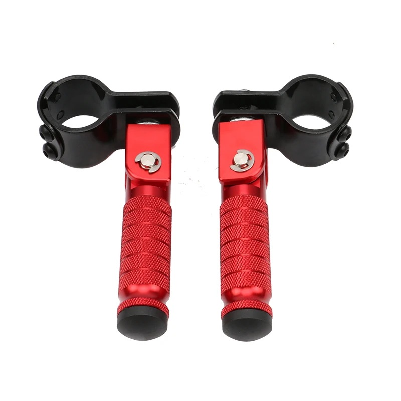 Motorcycle Cnc Modified Footrest Rear Footrest Aluminum Alloy Footrest Accessories Off-Road Calf Electric Vehicle