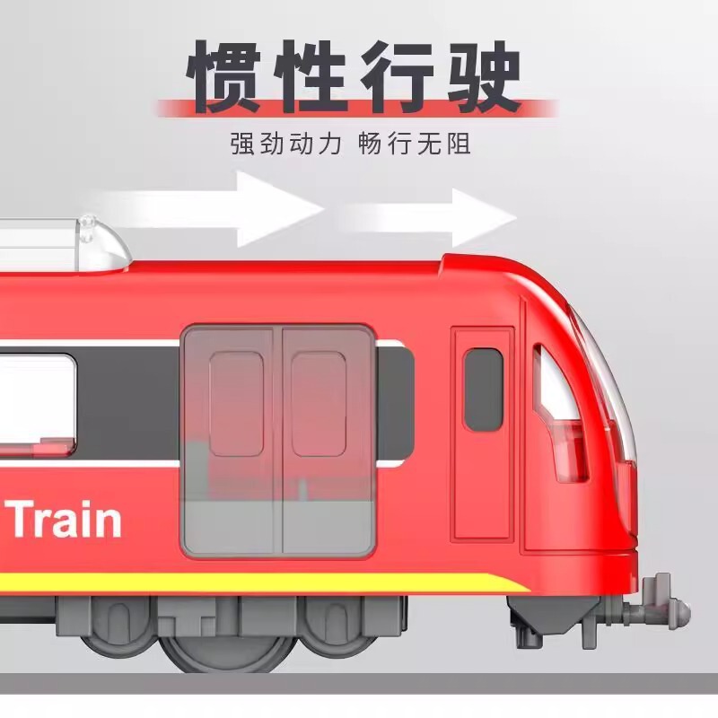 シミュレーション照明と音響効果地下鉄慣性子供用モデルおもちゃの車、丈夫で壊れにくく、ドアを開けることができる男の子のおもちゃ卸売|undefined