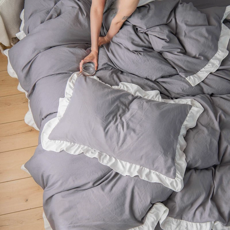 Наволочки в корейском стиле, одна пара для одного человека, одна наволочка для студенческой наволочки, наволочка для общежития в стиле принцессы, прямая продажа