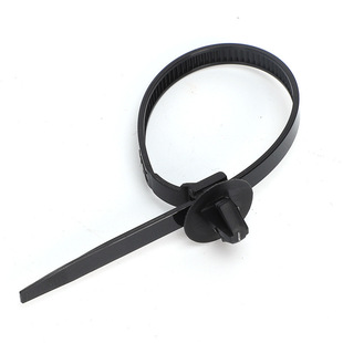 101303 Mushroom Head Sheet Metal Hole Tie 6*165mm Hs15 Automotive Cable Tie 500 Pieces/Pack