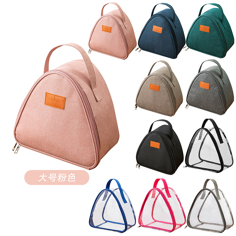 弁当箱の手提げ保温袋のアルミ箔を厚くして保温して弁当箱の袋を包んで食事をします。|undefined