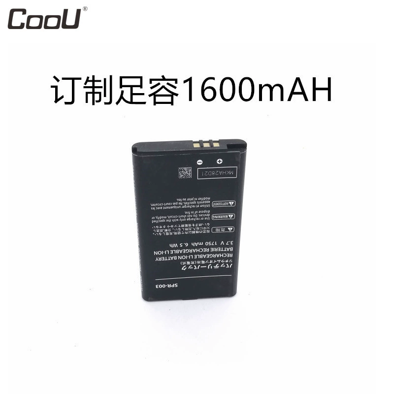 Заводская батарея, изготовленная на заказ, подходит для игровой консоли Nintendo New 3DS XL, емкость 1750 мАч, модель SPR-003.