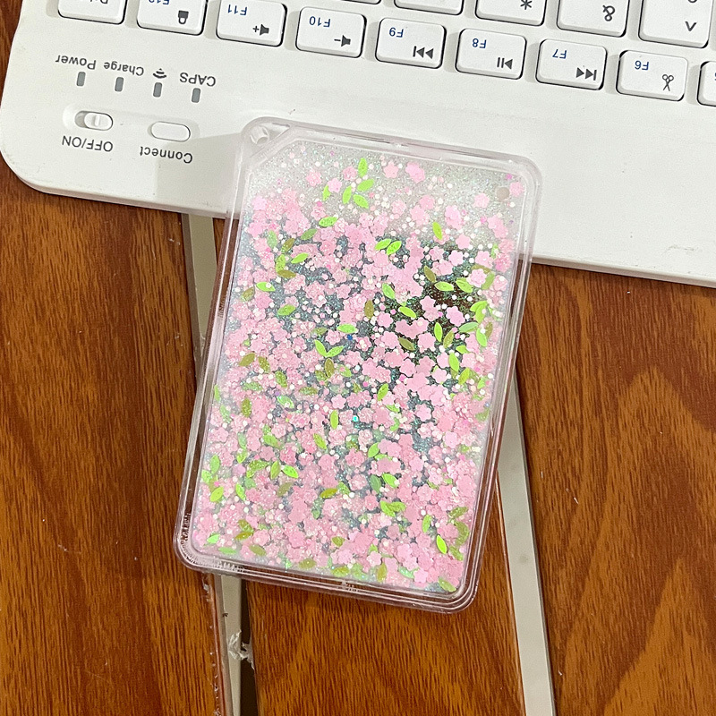 透明 6*9 四季流砂レンガシンプルなガチャファンタジーオイルガチャレンガカラー DIY 手作りガチャカード|undefined