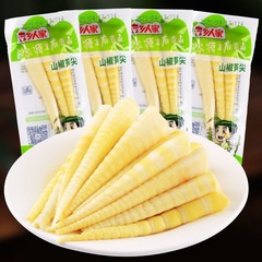 Chili pepper bamboo shoots, crisp bamboo shoots, tender bamboo shoots, bamboo shoots, ready-to-eat, small packaging, snack, leisure, wholesale, full box