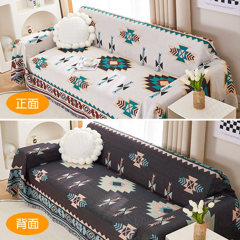 Anti-gato rasguño nórdico ins estilo sofá toalla antideslizante cuatro estaciones combinación universal sofá cubierta de tela cubierta de sofá Manta